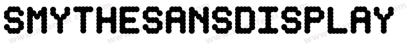 SmytheSansDisplay B字体转换